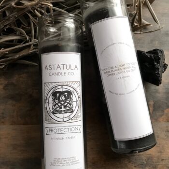 Protection Intention Candle | Beeswax