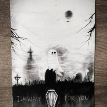 I'll Wait For You Ghost-Fine Art Print