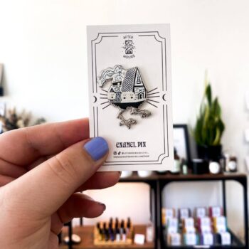Baba Yaga Hard Enamel Pin
