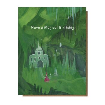 Magical Birthday Greeting Card: Sleeved Single A2 Card