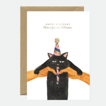 Gold Whatever Cat Bday
