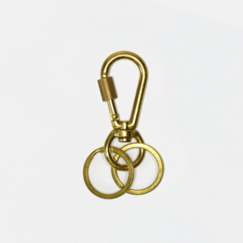 Brass Carabiner Keychain
