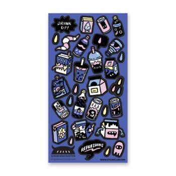 Monster Drinks Sticker Sheet