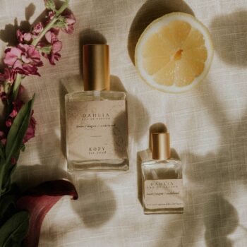 Dahlia Perfume Roller Ball | Sweet Lemon & Sandalwood