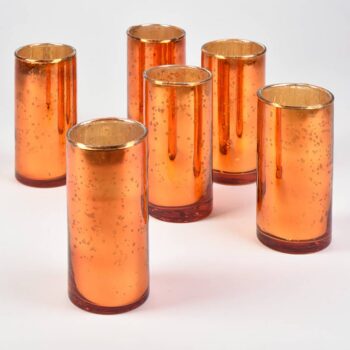 2x4 Antique Copper Cylinders