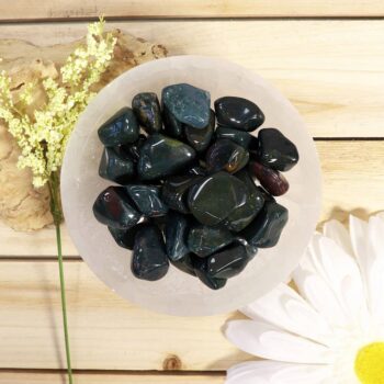 Blood Stone Tumbled Stones