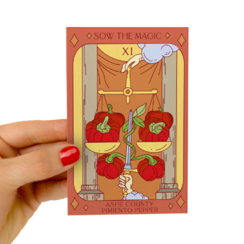 Ashe County Pimento Sweet Pepper Card Seed Packet