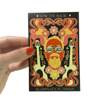 Illumination Zinnia Tarot Garden + Gift Seed Packet