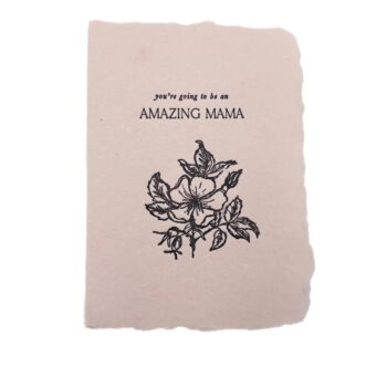 Amazing mama card