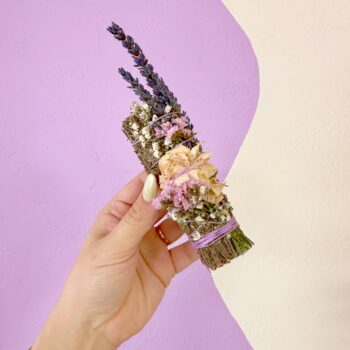 LAVENDER THYME Bundle - Smoke Cleansing - Smudge
