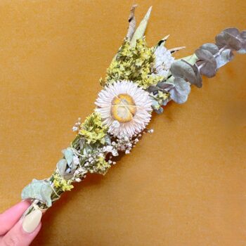 EUCALYPTUS YERBA SANTA Sage Bundle - Smudge -Smoke Cleansing