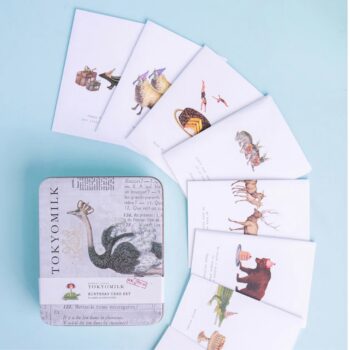 Tokyo Milk Birthday Greeting Card Set Volume 1