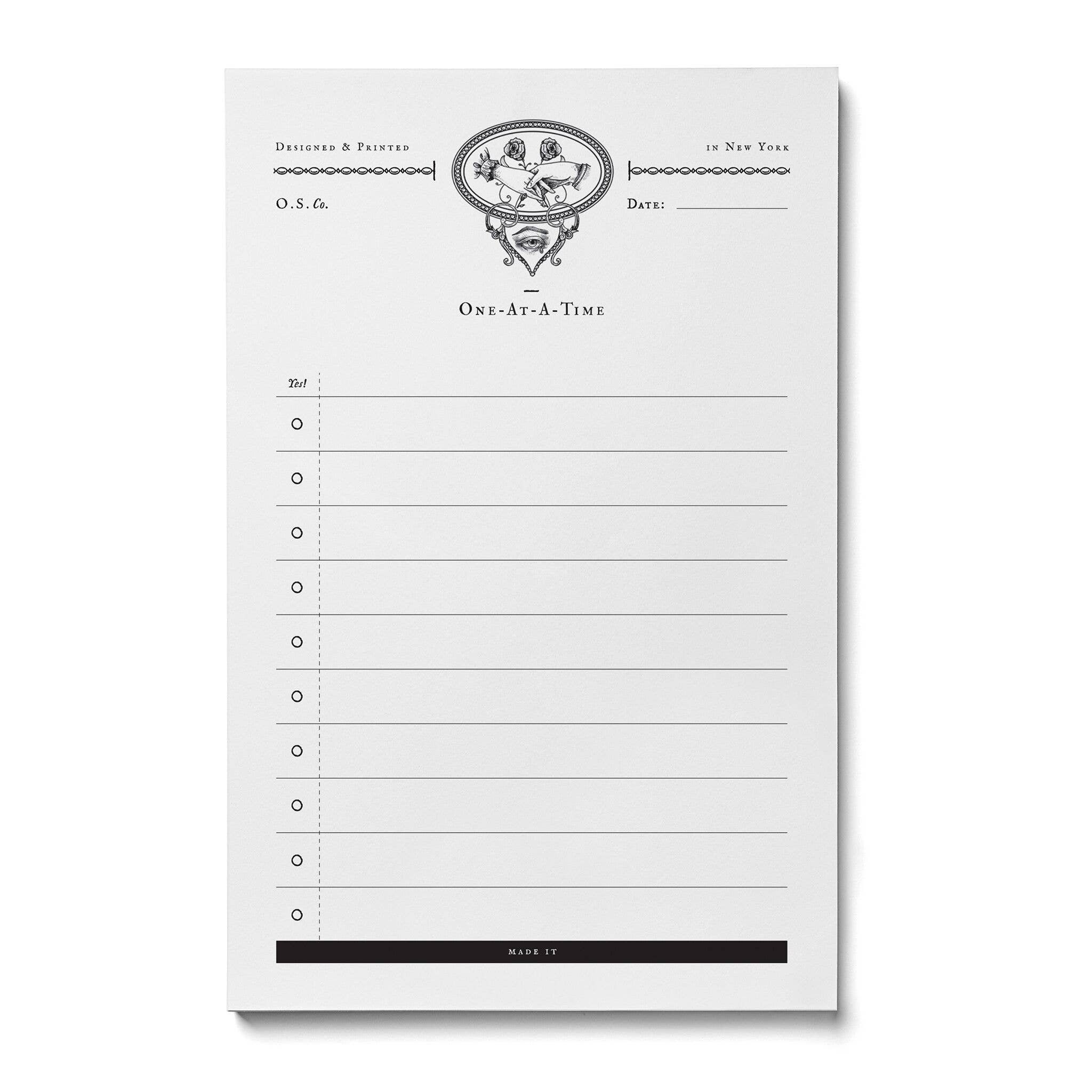 Seeing Eye Notepad
