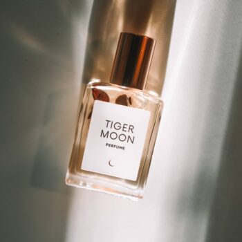 Tiger Moon Perfume Oil: 15ml Roller + Gems